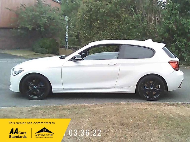 BMW 1 Series 118D M Sport White
