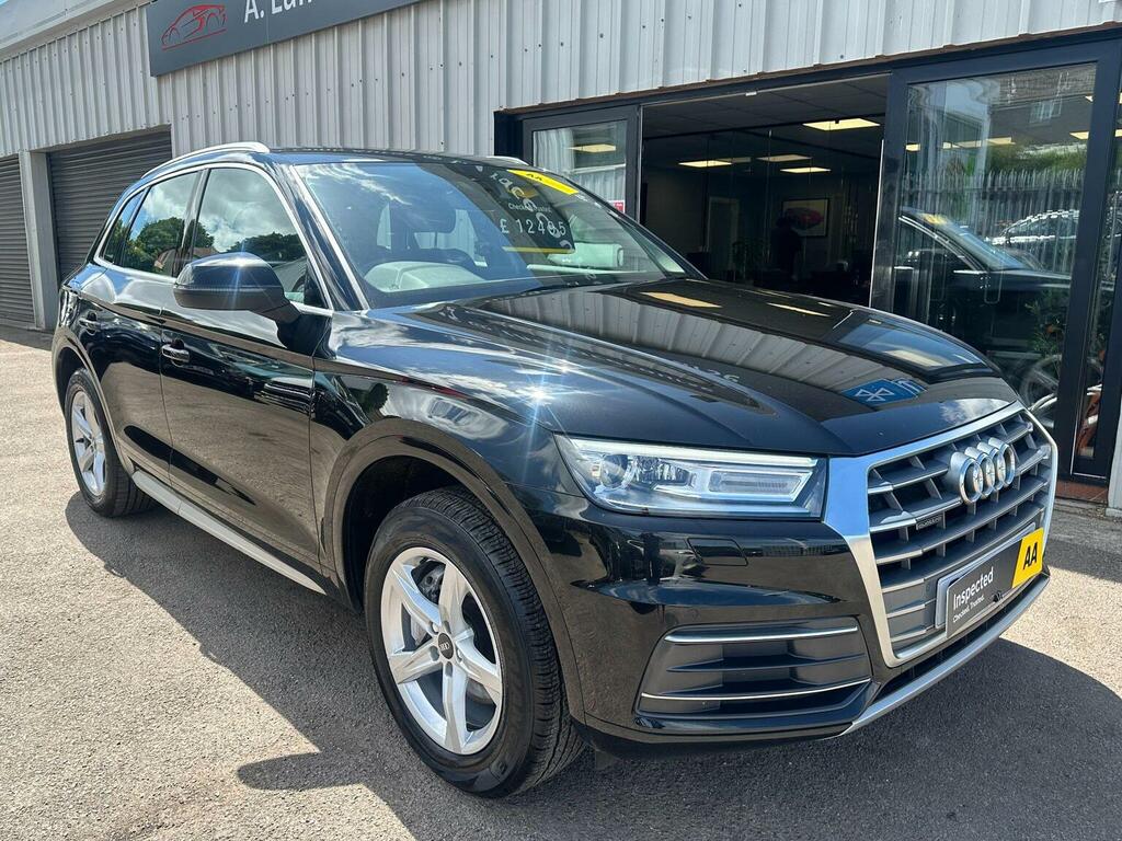 Audi Q5 Suv 2.0 Tdi Sport S Tronic Quattro Euro 6 Ss CE67NZT Black #2