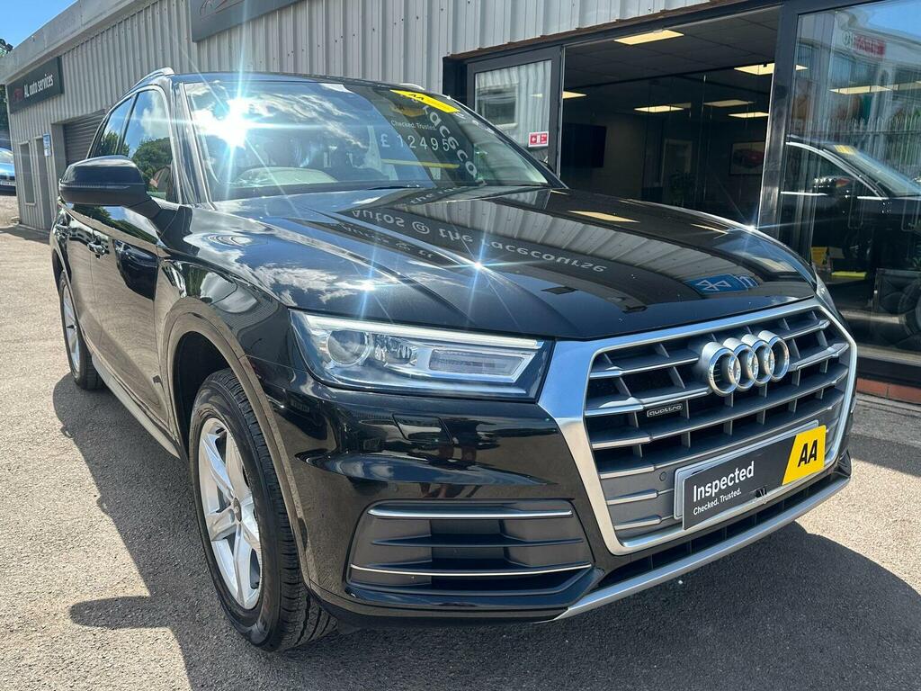 Audi Q5 Suv 2.0 Tdi Sport S Tronic Quattro Euro 6 Ss CE67NZT Black