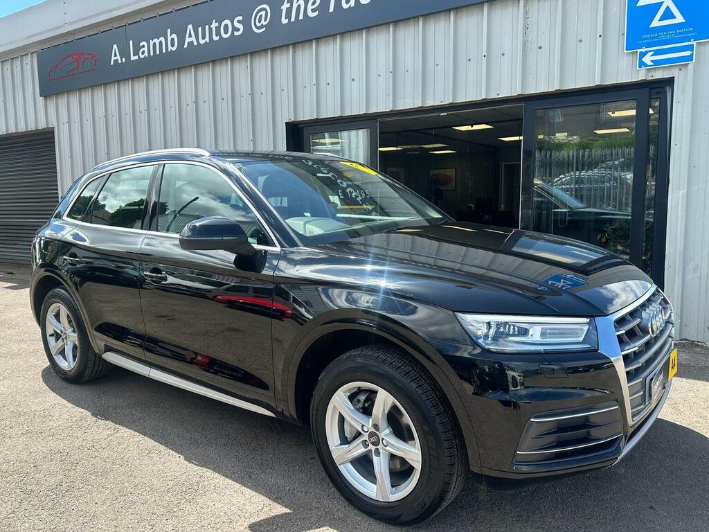 Audi Q5 Suv 2.0 Tdi Sport S Tronic Quattro Euro 6 Ss CE67NZT Black #3