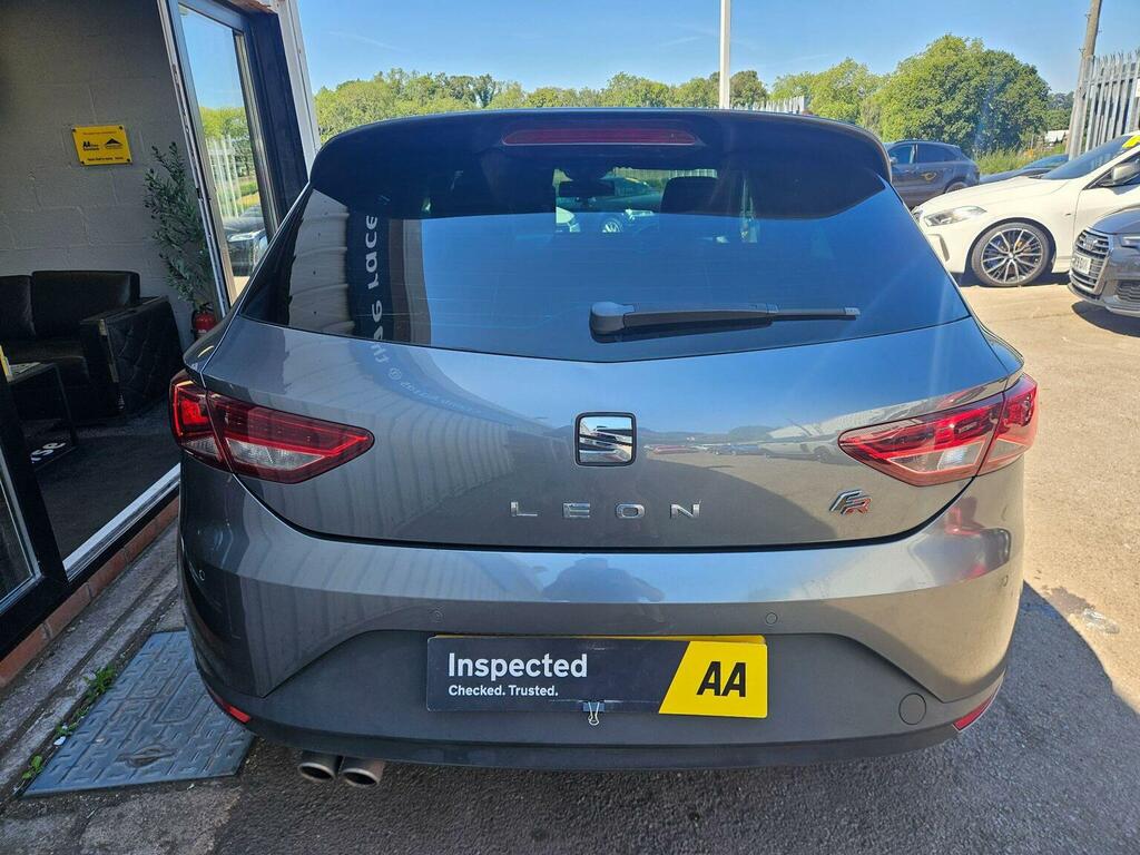 Seat Leon Hatchback 2.0 Tdi Cr Fr Dsg Euro 5 Ss 2015 LL15VNJ Grey #6