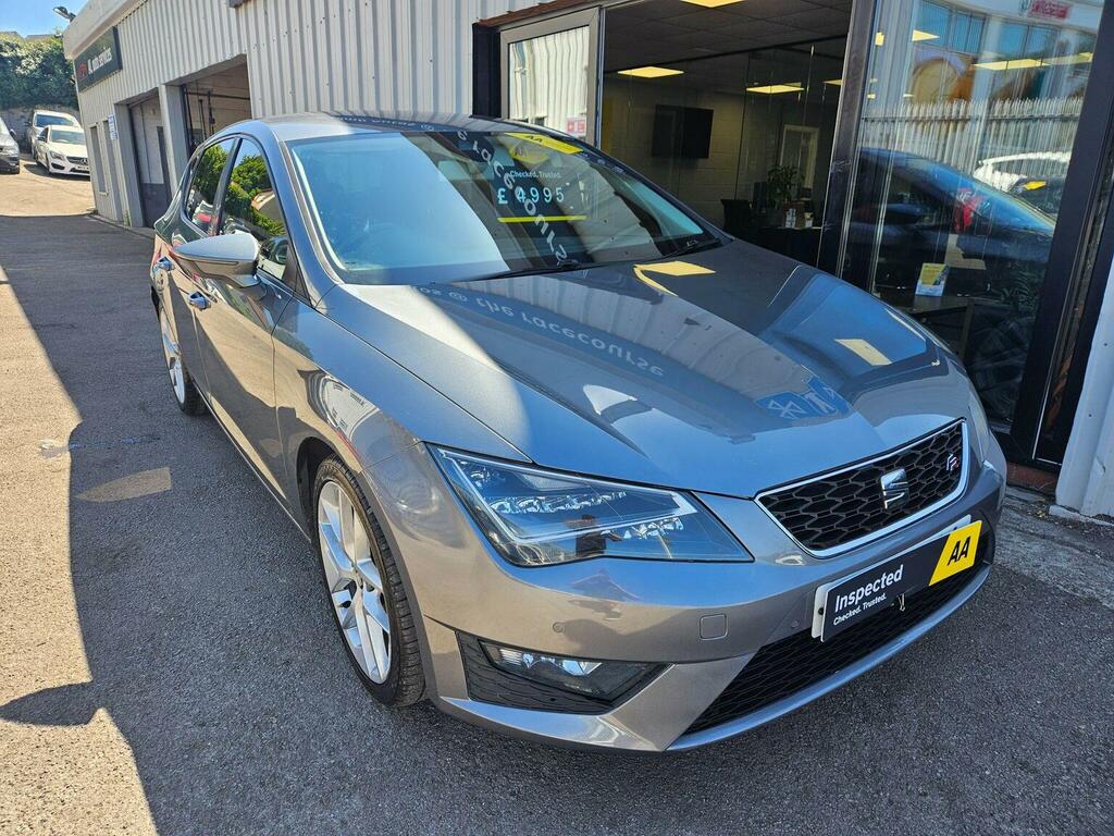 Seat Leon Hatchback 2.0 Tdi Cr Fr Dsg Euro 5 Ss 2015 Grey
