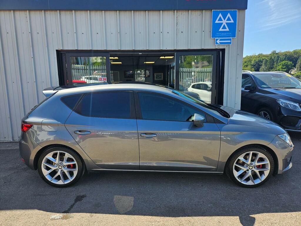 Seat Leon Hatchback 2.0 Tdi Cr Fr Dsg Euro 5 Ss 2015 LL15VNJ Grey #4