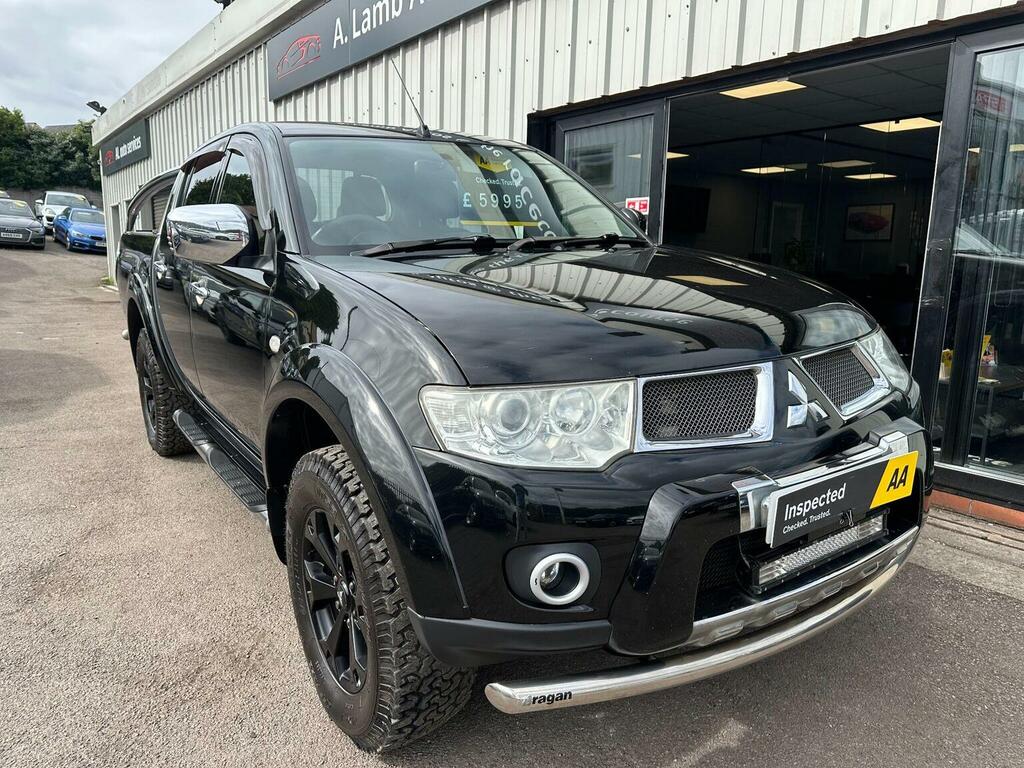 Mitsubishi L200 2.5 Di-d Barbarian 4Wd Euro 4 Lb Black #2