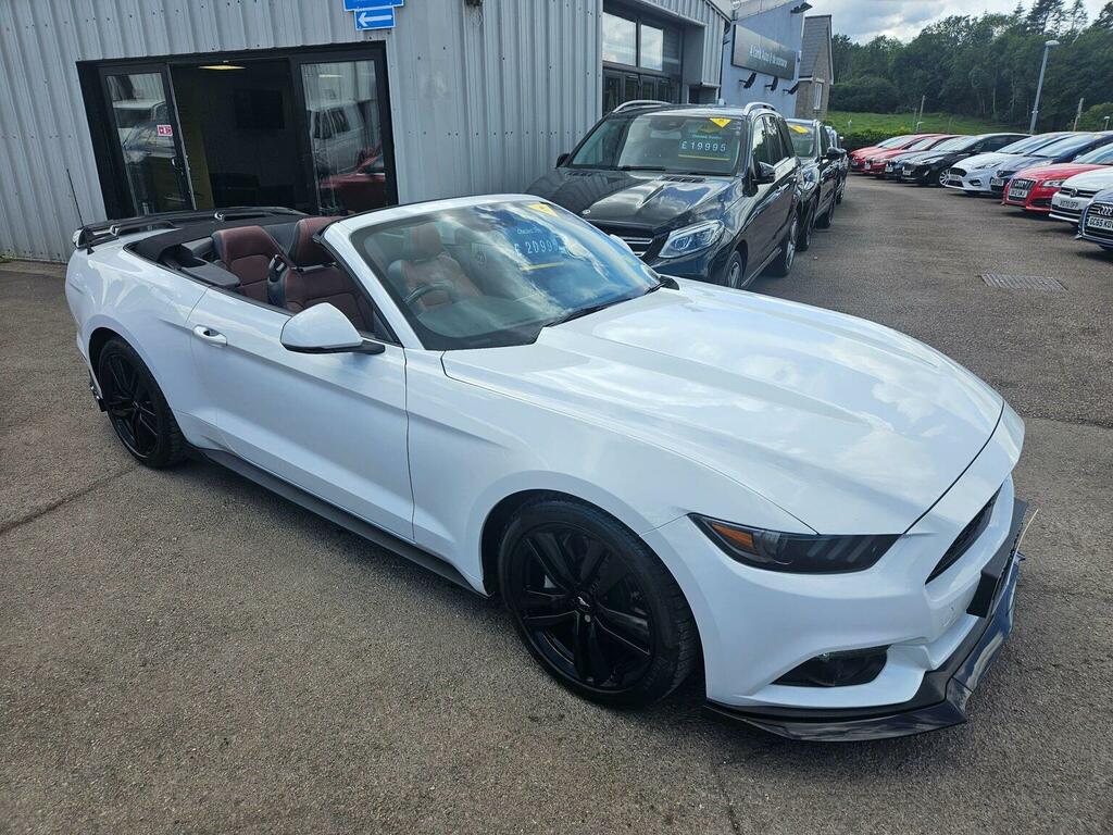Ford Mustang 2.3T Ecoboost Selshift Euro 6 White #2