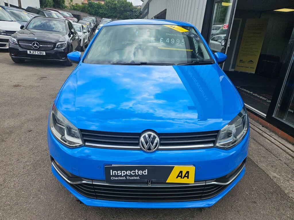 Volkswagen Polo 1.4 Tdi Bluemotion Tech Se Euro 6 Ss Blue #2