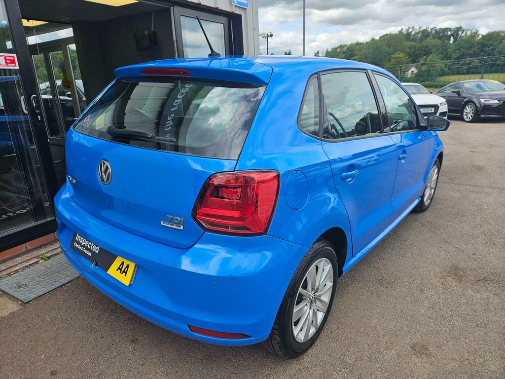 Volkswagen Polo 1.4 Tdi Bluemotion Tech Se Euro 6 Ss Blue #6