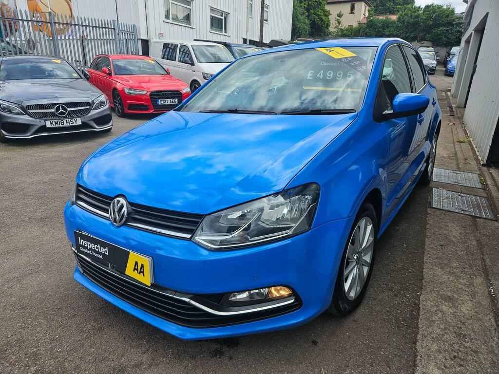 Volkswagen Polo 1.4 Tdi Bluemotion Tech Se Euro 6 Ss Blue #3