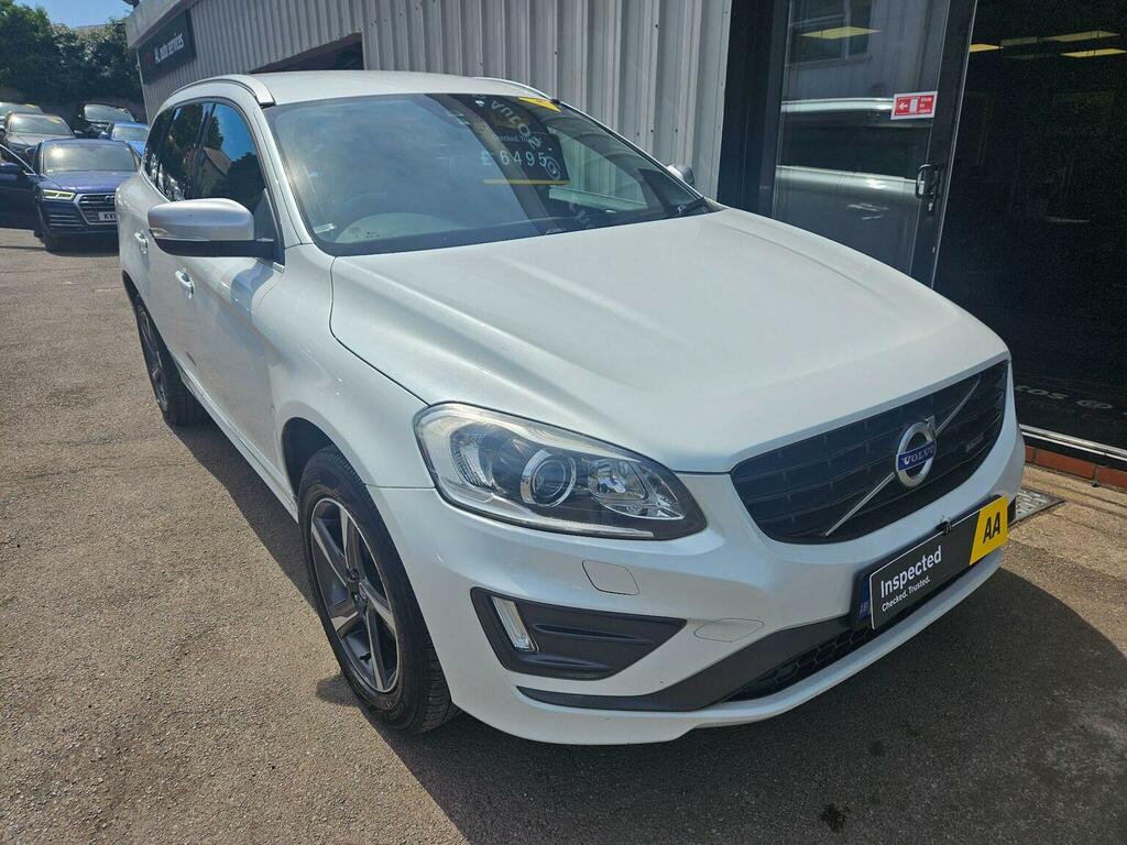 Volvo XC60 2.0 D4 R-design Lux Nav Geartronic Euro 6 Ss White
