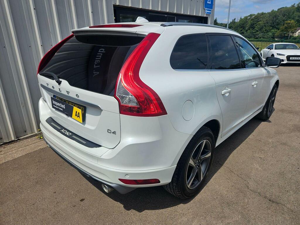 Volvo XC60 2.0 D4 R-design Lux Nav Geartronic Euro 6 Ss White #6