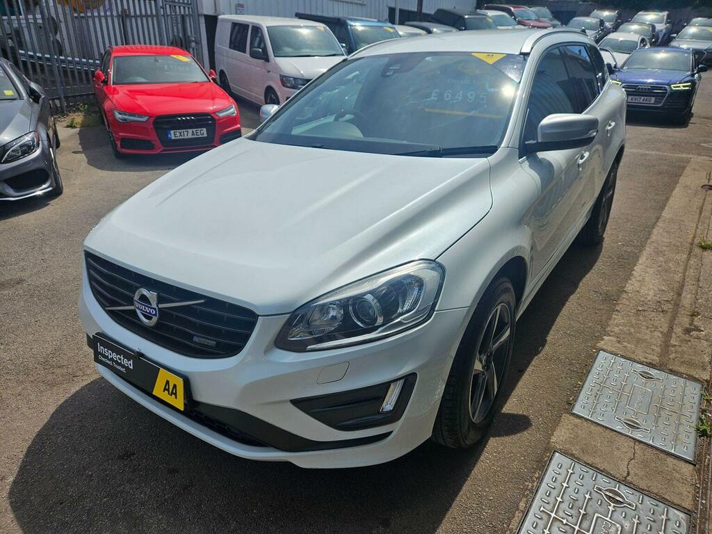 Volvo XC60 2.0 D4 R-design Lux Nav Geartronic Euro 6 Ss White #3