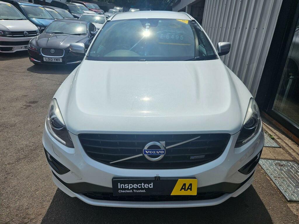 Volvo XC60 2.0 D4 R-design Lux Nav Geartronic Euro 6 Ss White #2