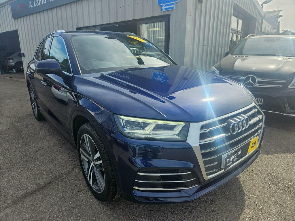 Audi Q5 2.0 Tdi S Line S Tronic Quattro Euro 6 Ss Blue