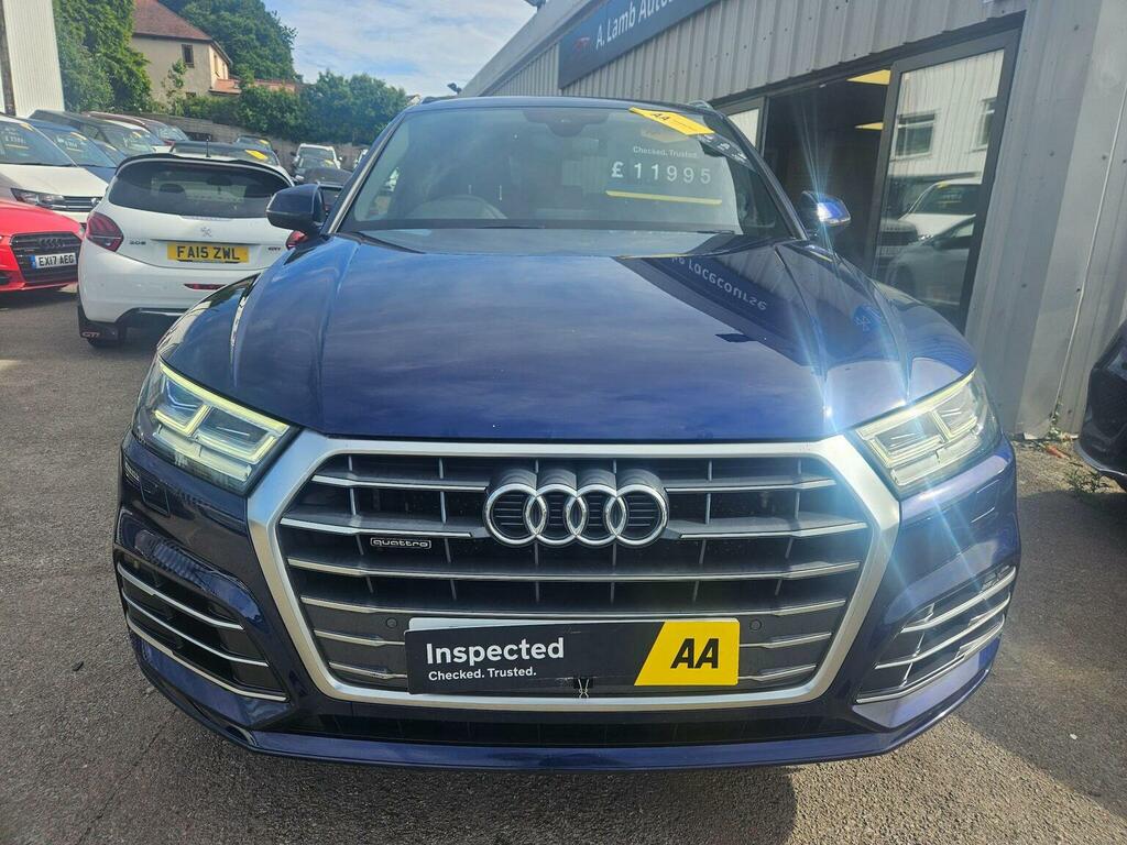 Audi Q5 2.0 Tdi S Line S Tronic Quattro Euro 6 Ss Blue #2