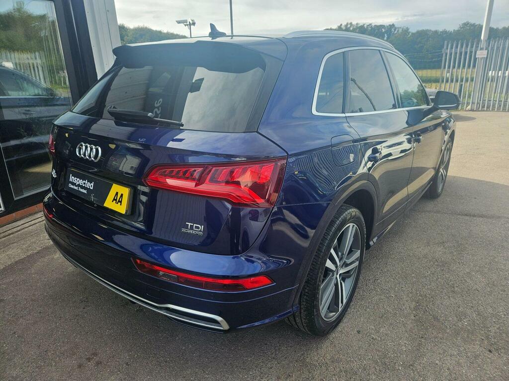Audi Q5 2.0 Tdi S Line S Tronic Quattro Euro 6 Ss Blue #6