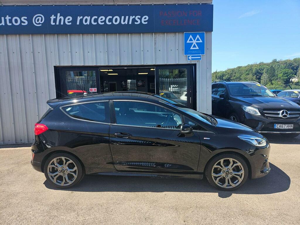 Ford Fiesta Hatchback 1.0T Ecoboost St-line Euro 6 Ss RA18TZH Black #4