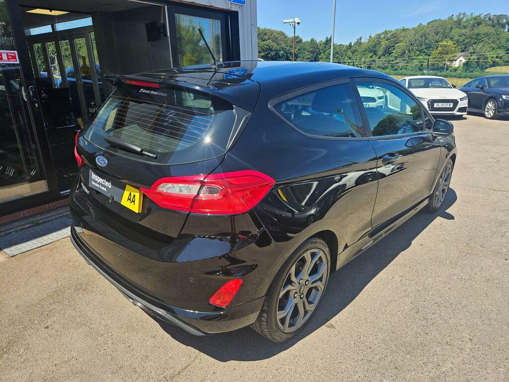 Ford Fiesta Hatchback 1.0T Ecoboost St-line Euro 6 Ss RA18TZH Black #6