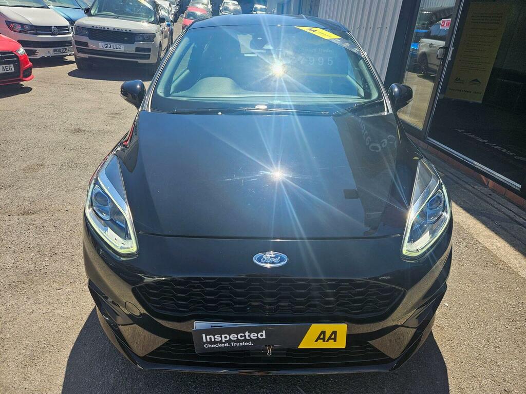 Ford Fiesta Hatchback 1.0T Ecoboost St-line Euro 6 Ss RA18TZH Black #2