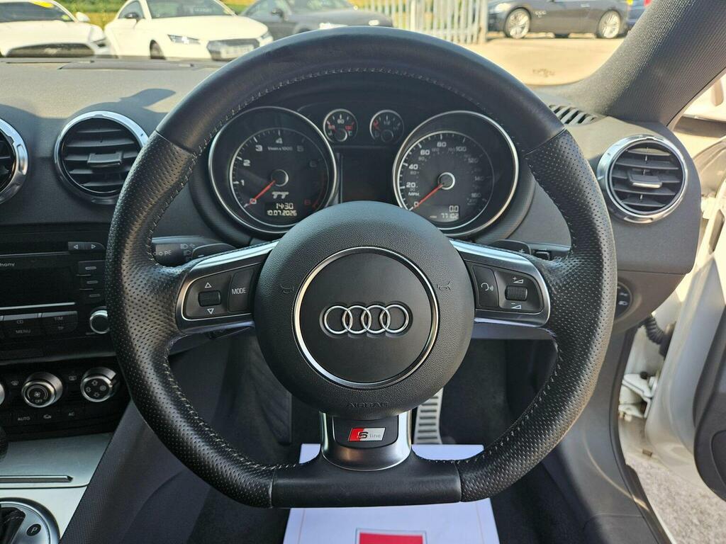 Audi TT 2.0 Tfsi Sport Roadster S Tronic Quattro Euro 5 S White #14