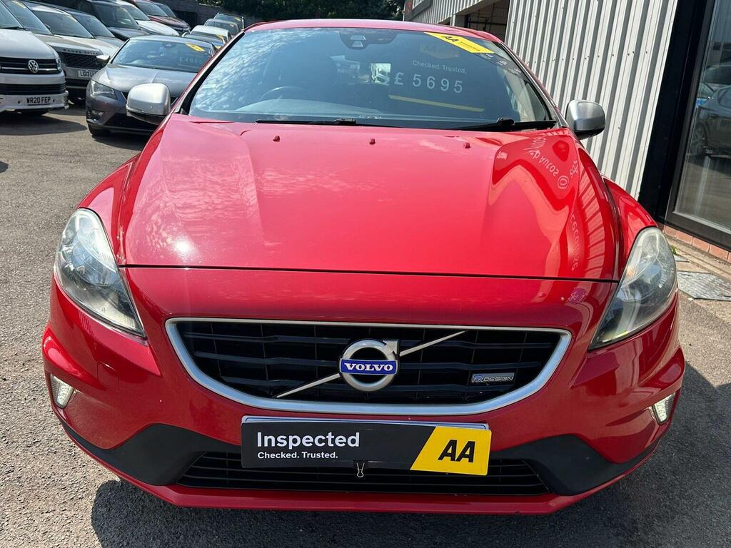 Volvo V40 1.6 D2 R-design Euro 5 Ss Red #4