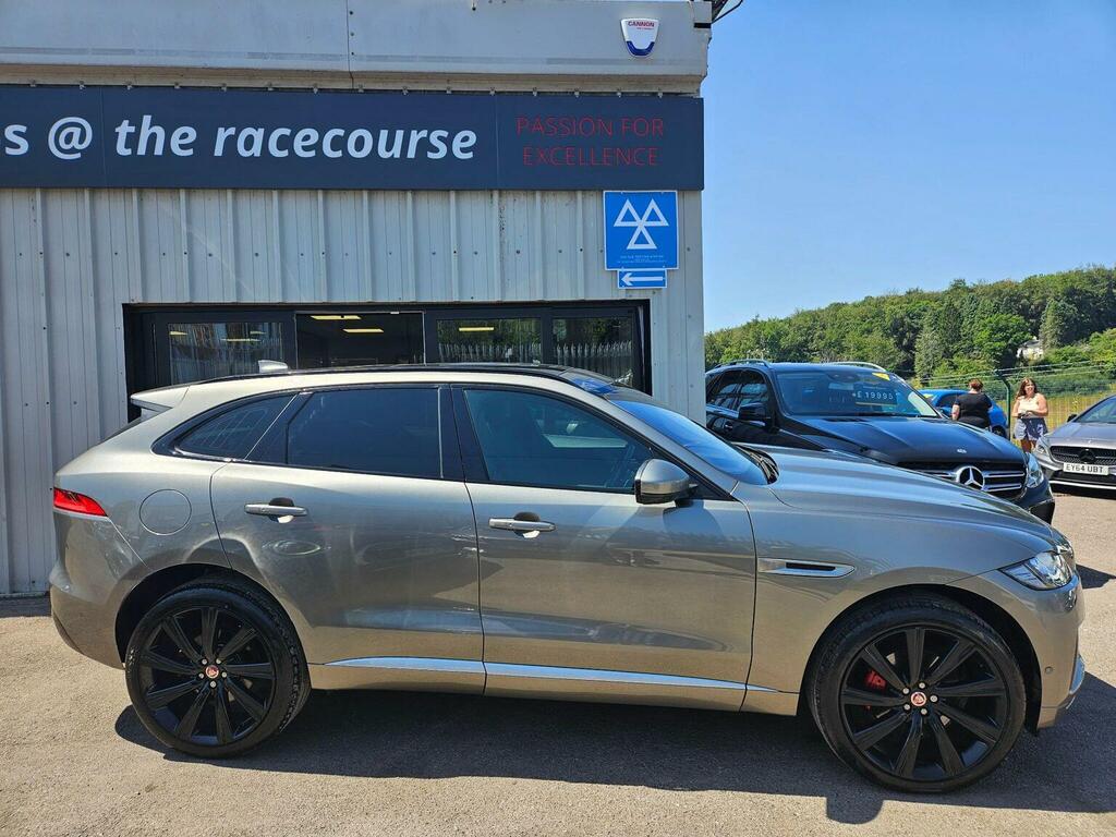 Jaguar F-Pace Suv 3.0 D300 V6 S Awd Euro 6 Ss 2017 Silver #4