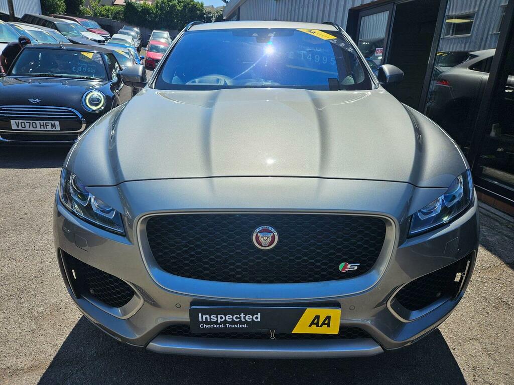 Jaguar F-Pace Suv 3.0 D300 V6 S Awd Euro 6 Ss 2017 Silver #2