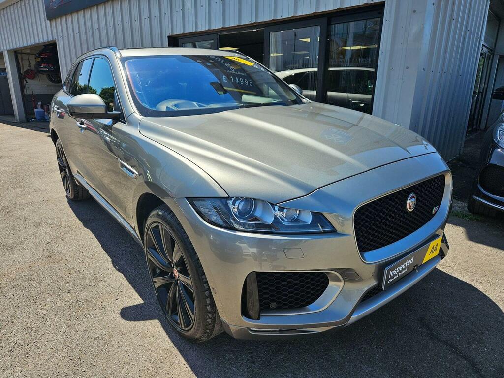 Jaguar F-Pace Suv 3.0 D300 V6 S Awd Euro 6 Ss 2017 Silver