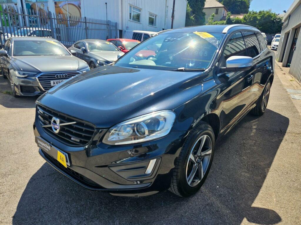 Volvo XC60 2.0 D4 R-design Lux Nav Geartronic Euro 6 Ss Black #3