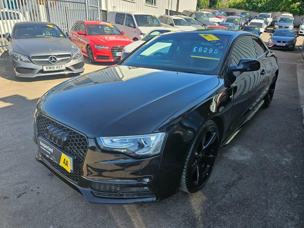 Audi A5 3.0 Tdi V6 Black Edition S Tronic Quattro Euro 5 WP63TVU Black #3
