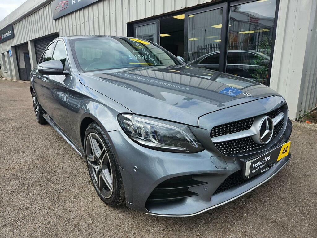 Mercedes-Benz C Class 1.6 C200d Amg Line Edition Premium G-tronic Eur Grey