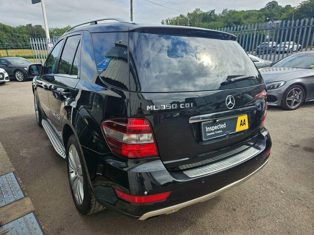 Mercedes-Benz M Class 3.0 Ml350 Cdi V6 Blueefficiency Sport Tiptronic 4W KW10KPL Black #6