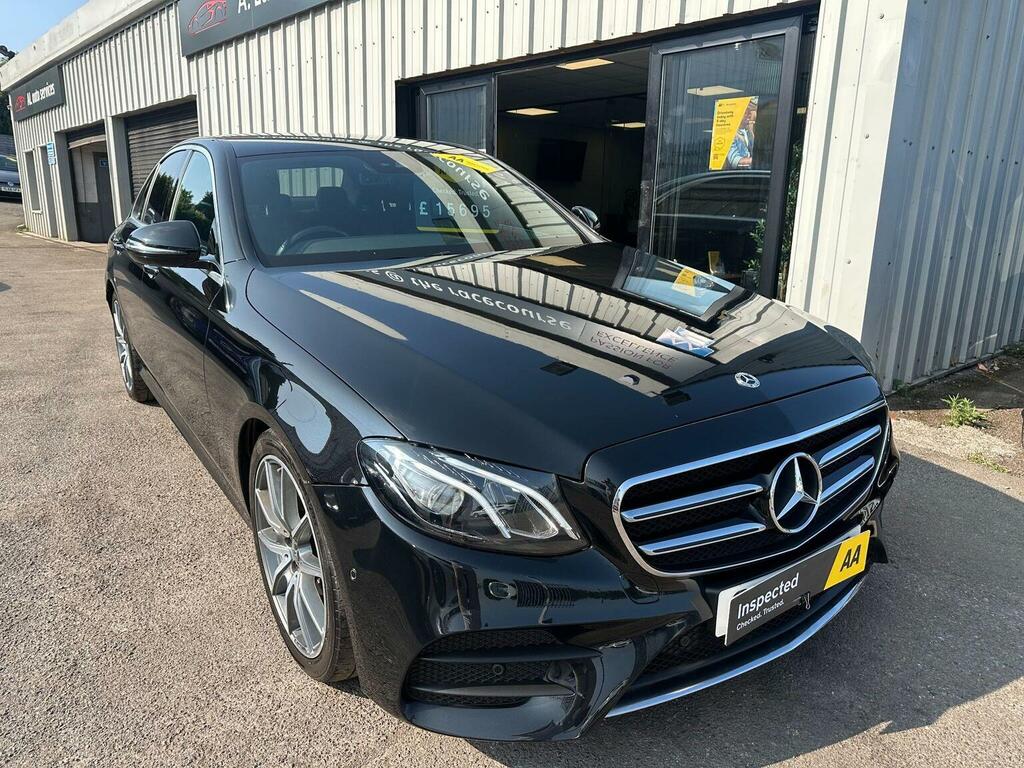 Mercedes-Benz E Class Saloon 2.0 E220d Amg Line Edition G-tronic Euro 6 Black