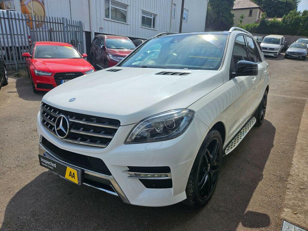 Mercedes-Benz M Class Suv 2.1 Ml250 Bluetec Amg Line G-tronic 4Wd Euro 6 White #3