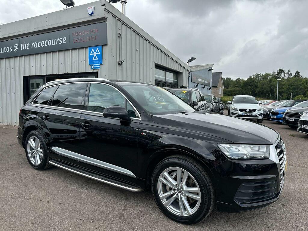 Audi Q7 3.0 Tdi V6 45 S Line Tiptronic Quattro Euro 6 Ss Black #4