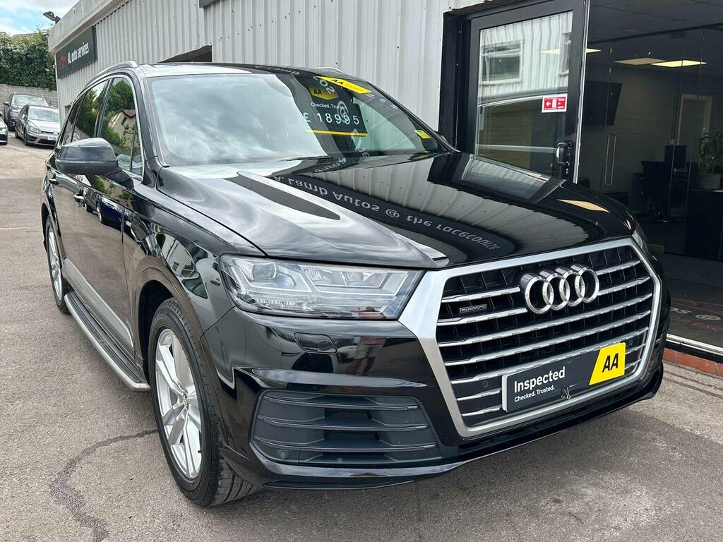 Audi Q7 3.0 Tdi V6 45 S Line Tiptronic Quattro Euro 6 Ss Black #2