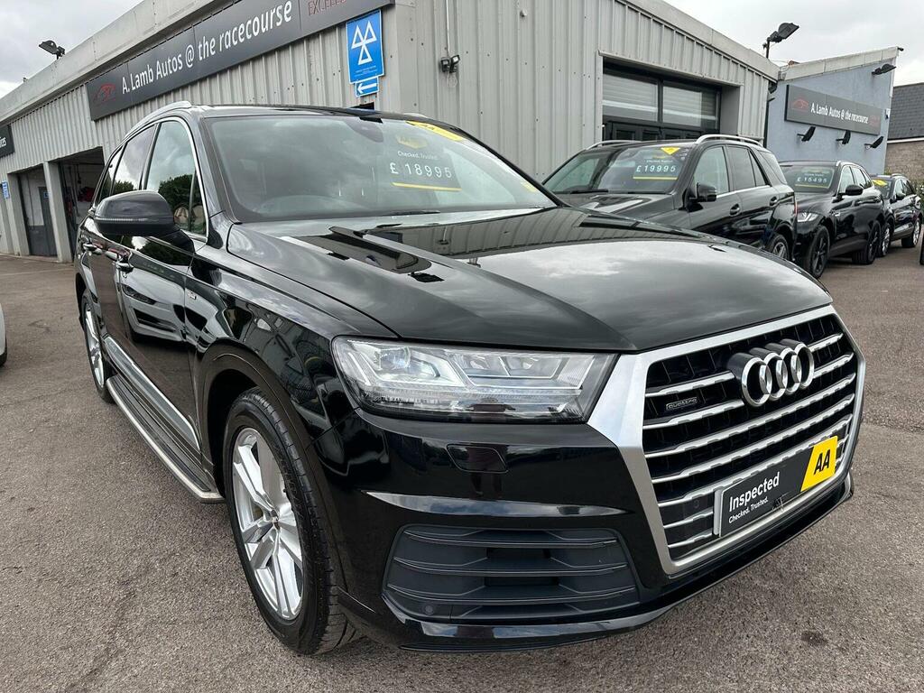 Audi Q7 3.0 Tdi V6 45 S Line Tiptronic Quattro Euro 6 Ss Black