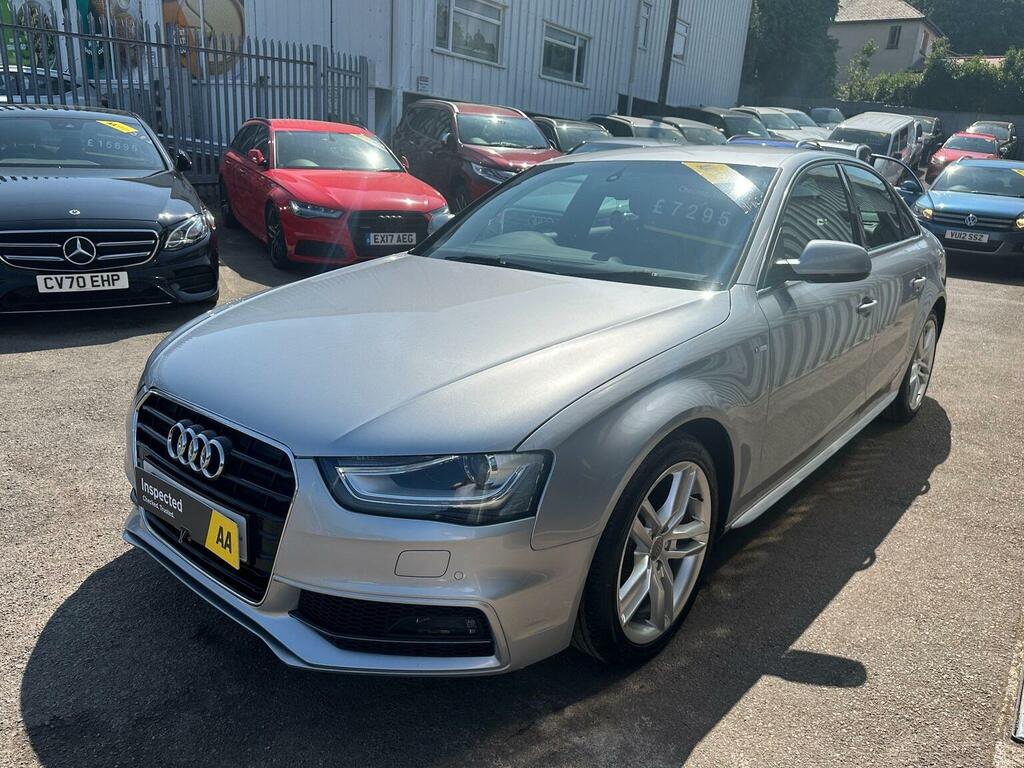 Audi A4 2.0 Tdi S Line Euro 6 Ss Nav Silver #5