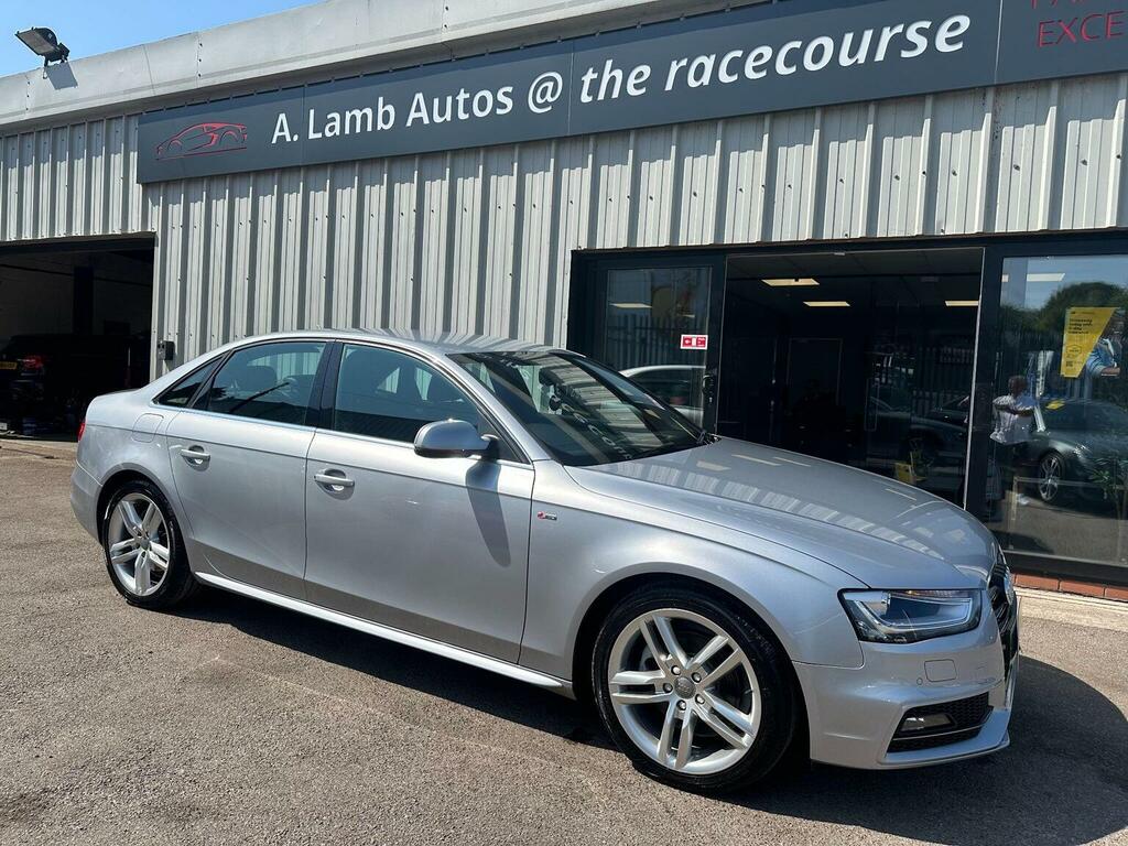 Audi A4 2.0 Tdi S Line Euro 6 Ss Nav Silver #3