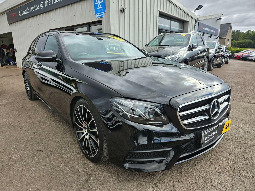 Mercedes-Benz E Class 2.0 E220d Amg Line Night Edition Premium Plus G- Black