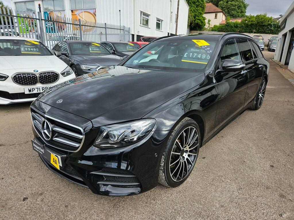 Mercedes-Benz E Class 2.0 E220d Amg Line Night Edition Premium Plus G- Black #3