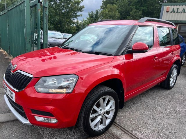 Skoda Yeti Petrol Red #2