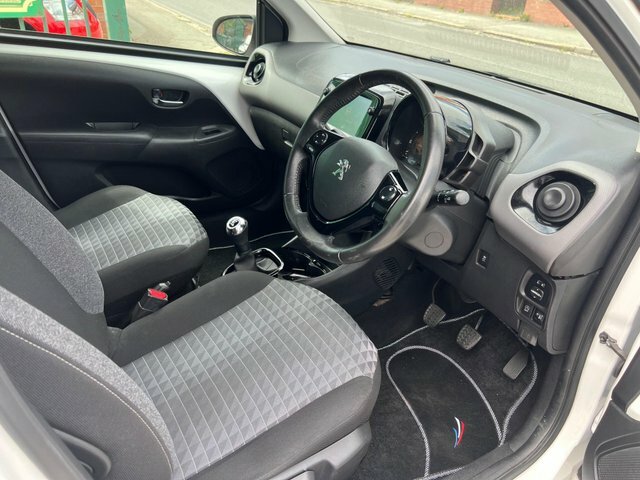 Peugeot 108 Petrol White #4