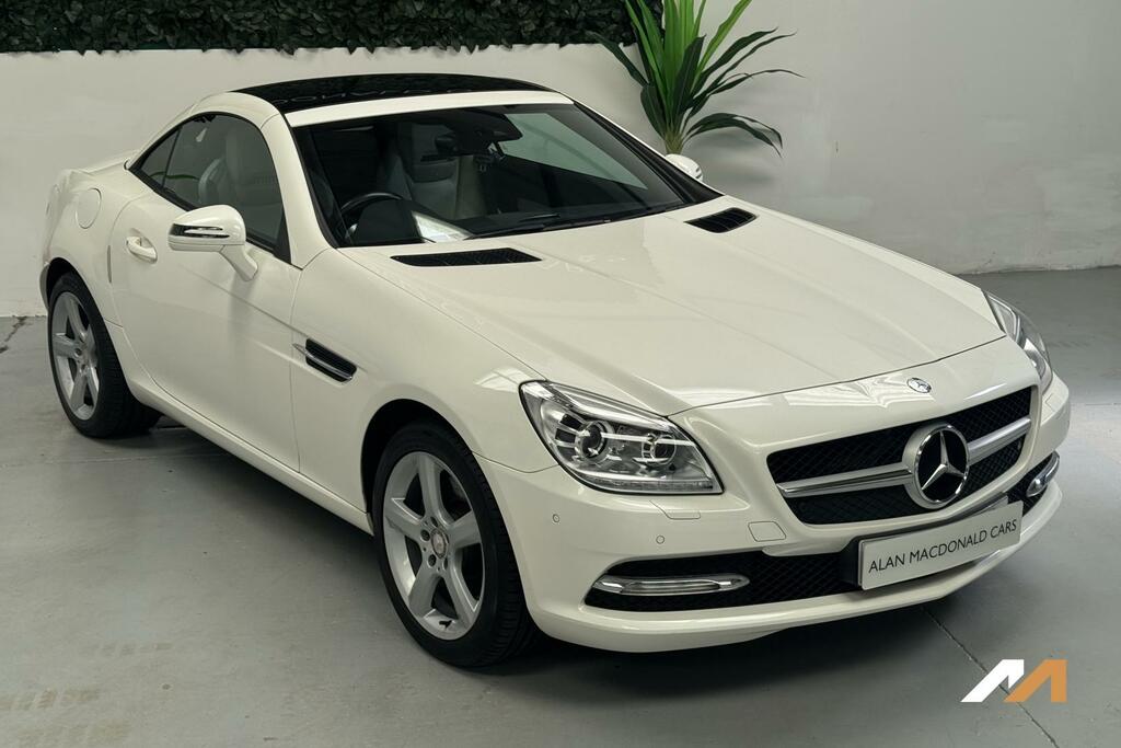 Mercedes-Benz SLK 1.8 Slk250 Blueefficiency Convertible G White #3