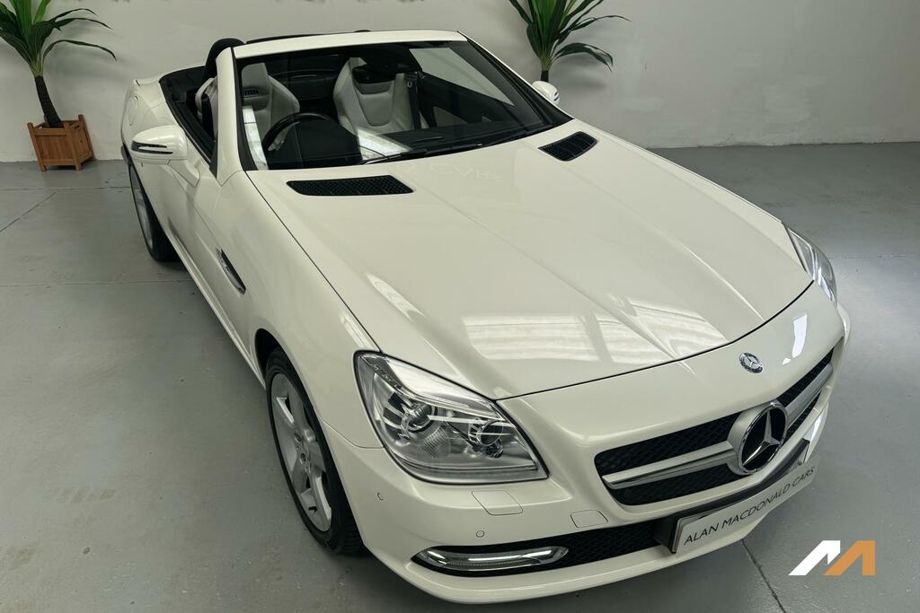 Mercedes-Benz SLK 1.8 Slk250 Blueefficiency Convertible G White #5