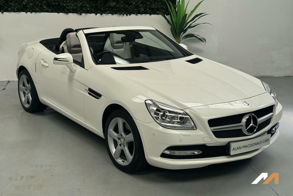 Mercedes-Benz SLK 1.8 Slk250 Blueefficiency Convertible G White