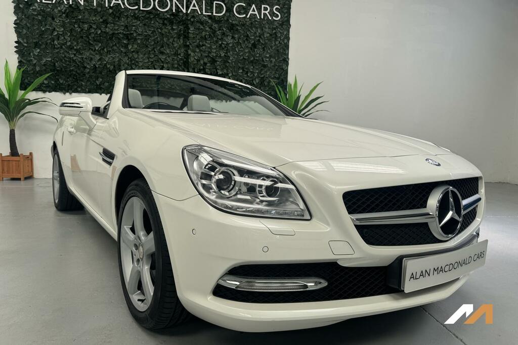 Mercedes-Benz SLK 1.8 Slk250 Blueefficiency Convertible G White #6
