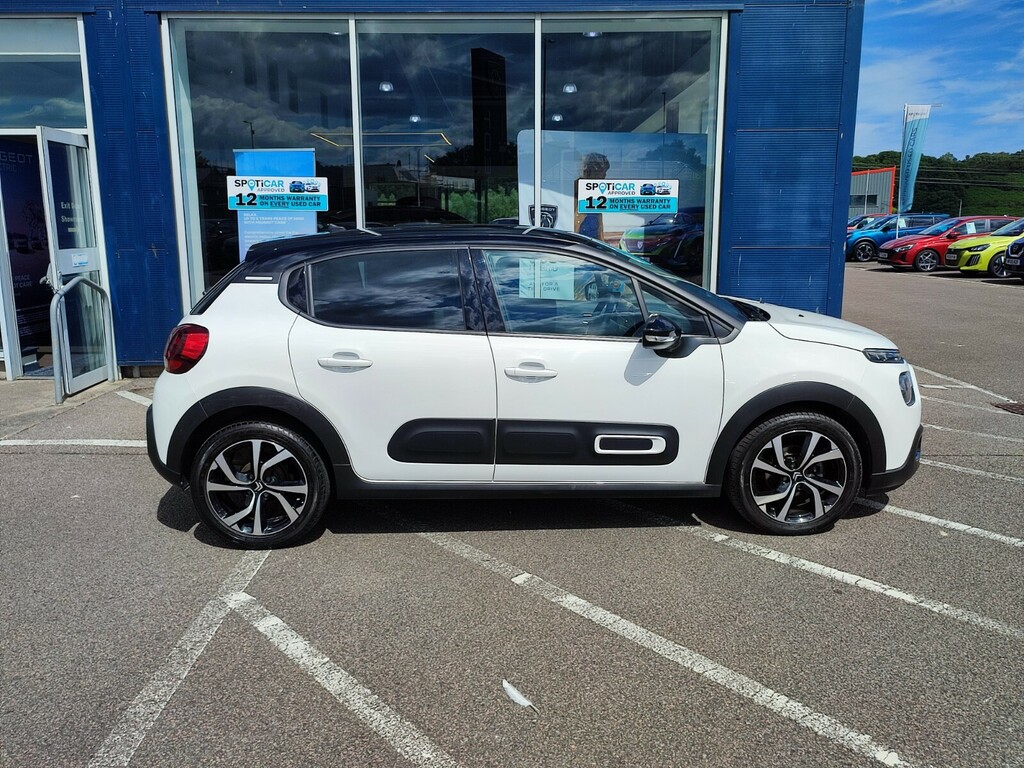 Citroen C3 1.2 Puretech Shine Plus HSZ3645 White #4