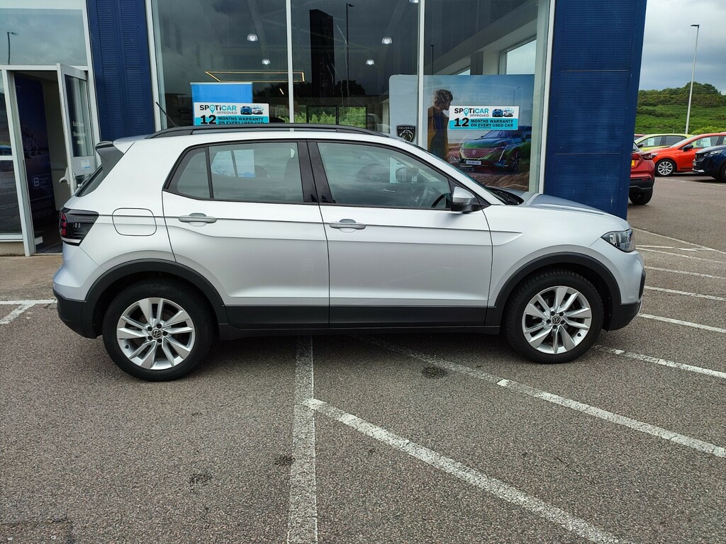 Volkswagen T-Cross 1.0 Tsi Se SY23MXS Silver #4