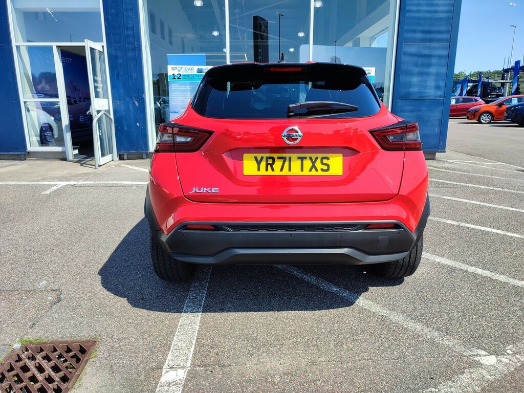 Nissan Juke 1.0 Dig-t 114 Tekna YR71TXS Red #5