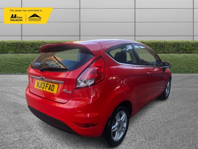 Ford Fiesta Zetec Red #3